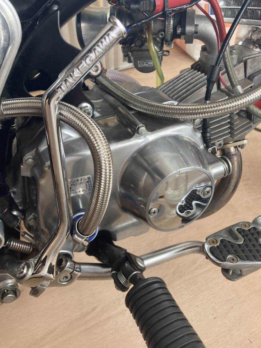 ホンダモンキー AB27エンジンフレーム国産 88ccボアアップ(51cc-125cc 