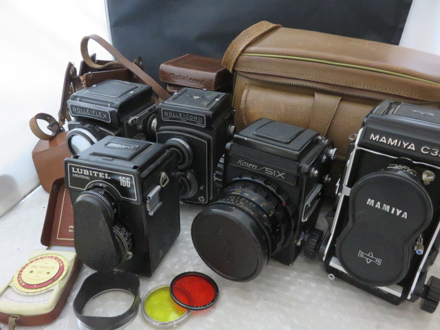 ROLLEIFLEX 二眼レフカメラ ジャンク Rolleiflex Tessar 二眼レフ