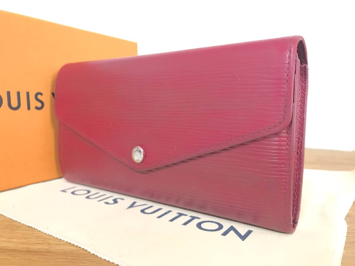  新型 ヴィトン エピ フューシャ ジッピー 長財布 サラ NM/黒 赤 紫 ピンク インターナショナル 折財布 アマラント(エピライン)｜売買されたオークション情報、yahooの商品情報をアーカイブ公 服飾小物