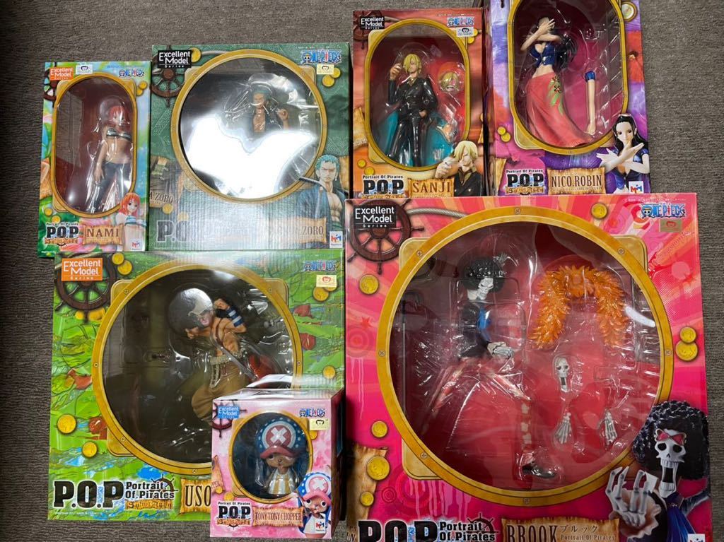 POP P.O.P 麦わらの一味 ゾロサンジナミウソップチョッパーブルック  