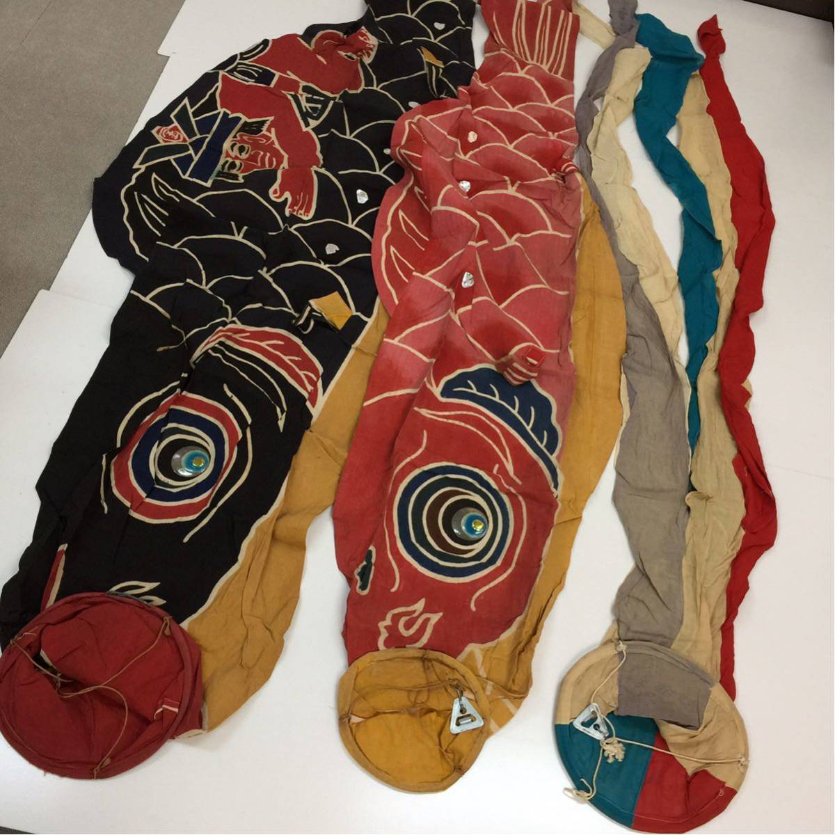 294 特大 鯉のぼり 金太郎 昭和 レトロ 全長約326cm 縁起物