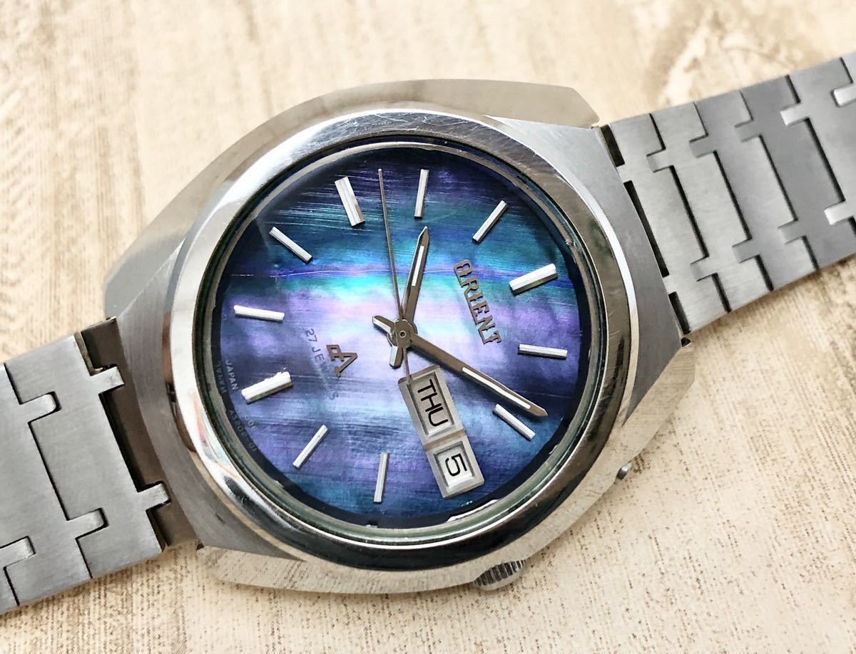 オリエント ORIENT CHRONOACE 27JEWELS 自動巻 オリエント クロノエース Orient Chronoace 自動巻き 27 jewels 変わり
