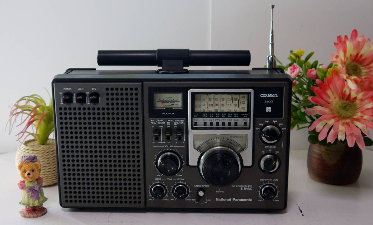 低価，格安 クーガ RF-2200 オールバンド念入りに整備 特にFMは抜群 使用感 傷 色褪せ くすみの無い特別良好な逸品を選別 特Aクラス(アンティーク)｜売買されたオークション情報、yahooの商品情報をアーカ アンティーク