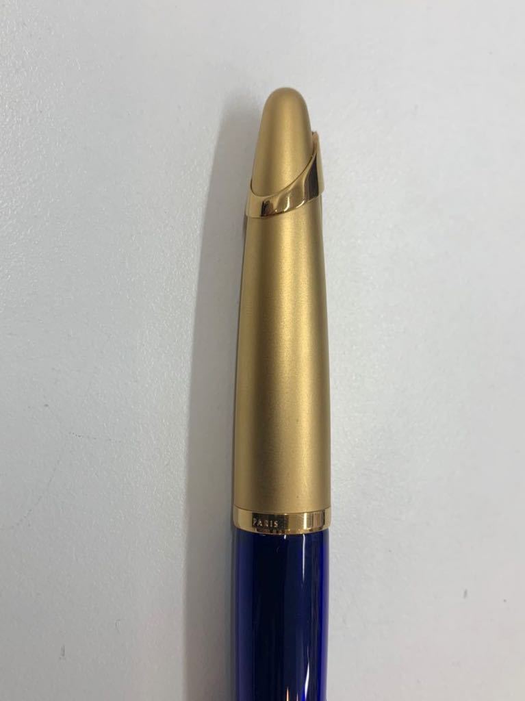 希少】 WATERMAN ウォーターマン エドソン サファイアブルー 万年筆
