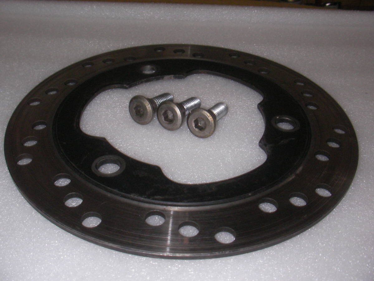 RS125R Yahoo!オークション HRC リアブレーキディスク hrc nx4 RS125 - 「rs125」(ディスクローター)(ホンダ用)の落札 純正 ホンダ ディスク -「rs125 NF4 リアホイール nsr