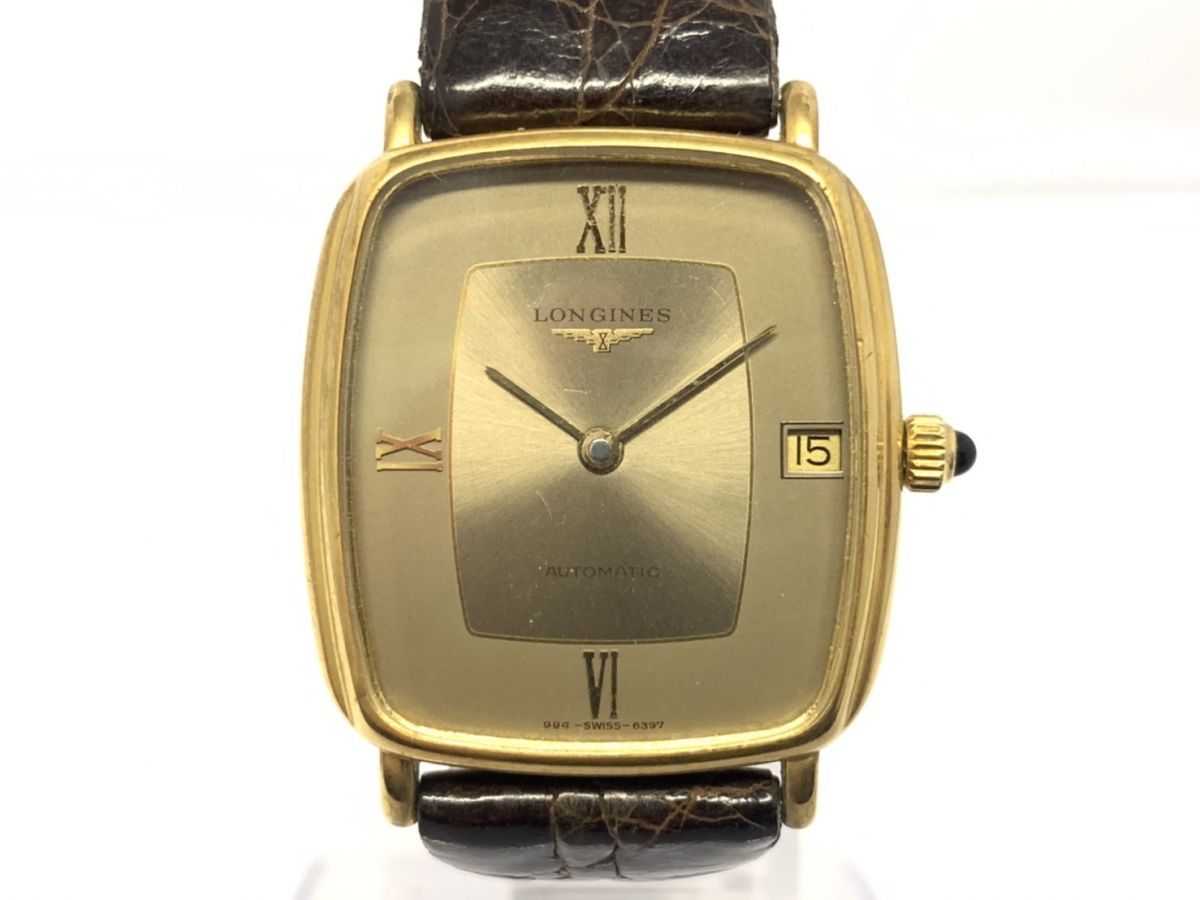 S936-I25-3387◎ LONGINES ロンジン 994 6397 デイト オートマチック 