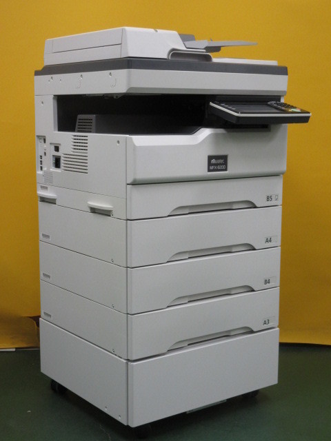 Cyanになりますm(_ _)m他の方は購入しないでくださいm(_ _)m A12839] ☆印字極少☆ ムラテック MFX-8200 A3 モノクロ複合機 ☆動作