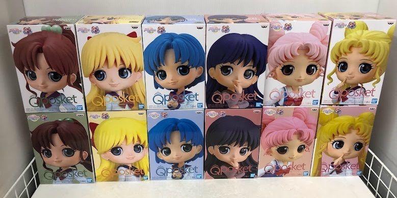 【6点】6種★セーラームーン Qposket フィギュア セーラームーンフィギュア Qposket セーラームーンセーラー服 qposket