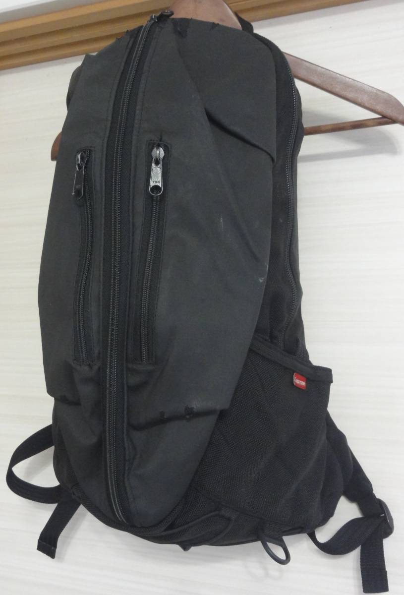 SUPREME 7代目 バックパック○ブラック ジャンク○シュプリーム 
