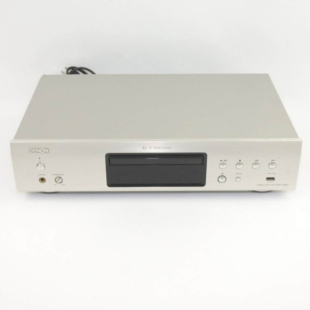 Denon CDプレーヤー エントリークラス プレミアムシルバー DCD-755RE