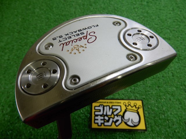 新作，得価 GK緑 077 パター タイトリスト SPECIAL SELECT FLOWBACK5.5 オリジナルスチール 34 Ｐ 3.5度 おすすめ(スコッティ・キャメロン)｜売買されたオークション情報、yahooの商品情報をアーカイブ公開 - オーク 男性右きき用