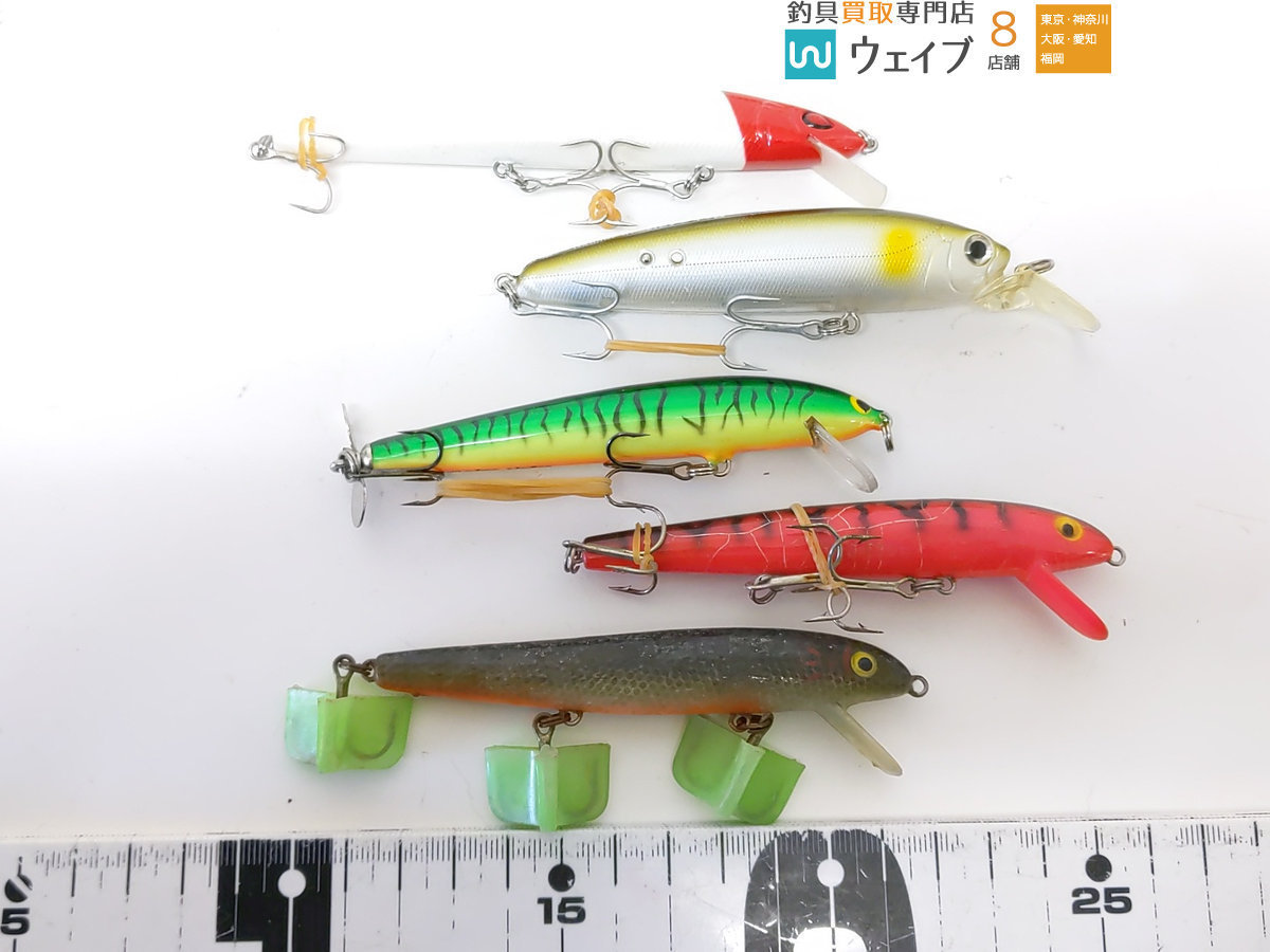 メガバス Zクランク21、ノリーズ ヒラクランクギル 110F、ラパラ カウントダウン 他 ルアー 計40点 ジャンク品