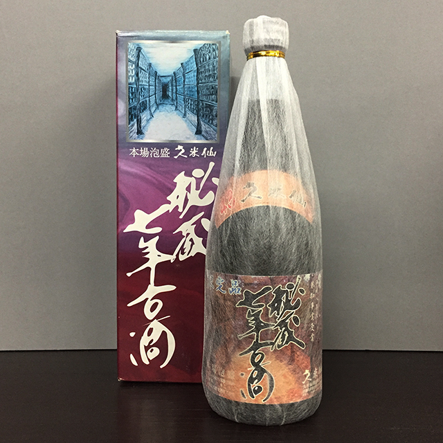 希少43度時代] 本場泡盛 久米仙 秘蔵7年古酒 (28年以上経過) 平成8年度