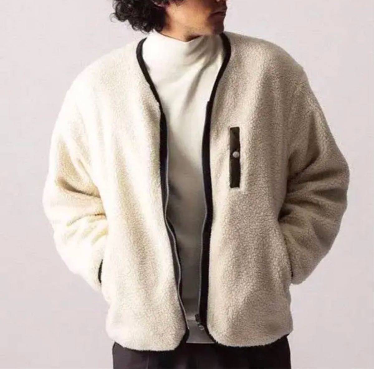 HOT，得価 UNITED ARROWS ユナイテッドアローズ リバーシブルボアジャケット ボアブルゾン キルティングジャケット カーキ(ジャンパー、ブルゾン)｜売買されたオークション情報、yahooの商品情報をアーカ 男性用