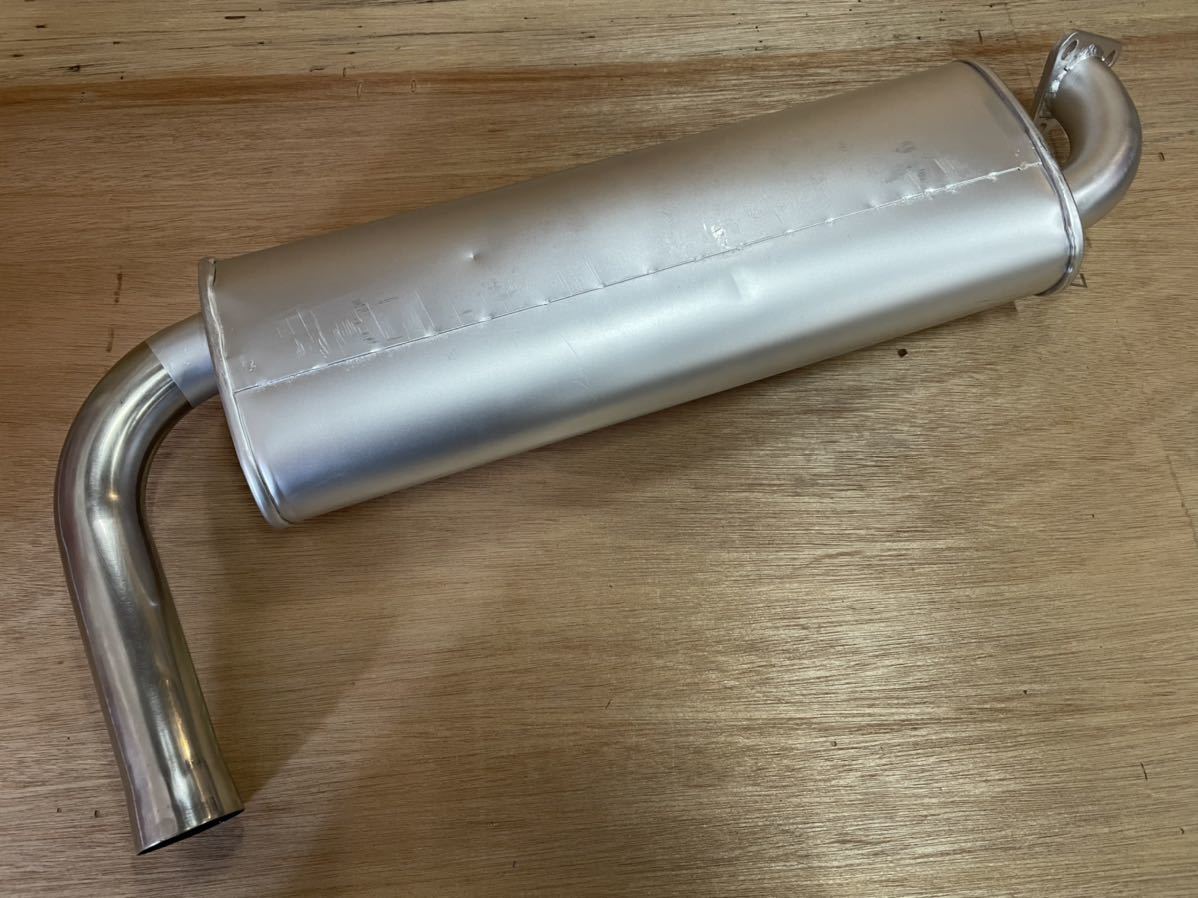空冷 VW EMPI シングルクワイエットマフラー ビートル TYPE1(マフラー