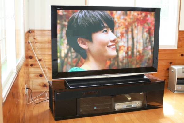 パナソニック/プラズマTV65インチ/TH-65PZ800J/ラックシアター付 