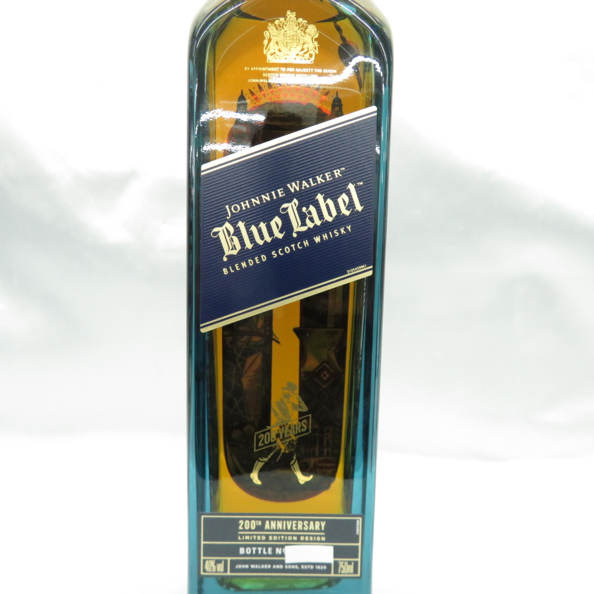 未開栓】JOHNNIE WALKER ジョニーウォーカー ブルーラベル 200周年記念