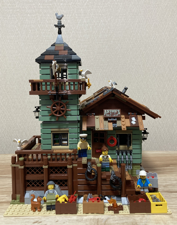 かず〜と LEGO レゴ アイデア つり具屋 21310 現状品 送料無料 (管A)