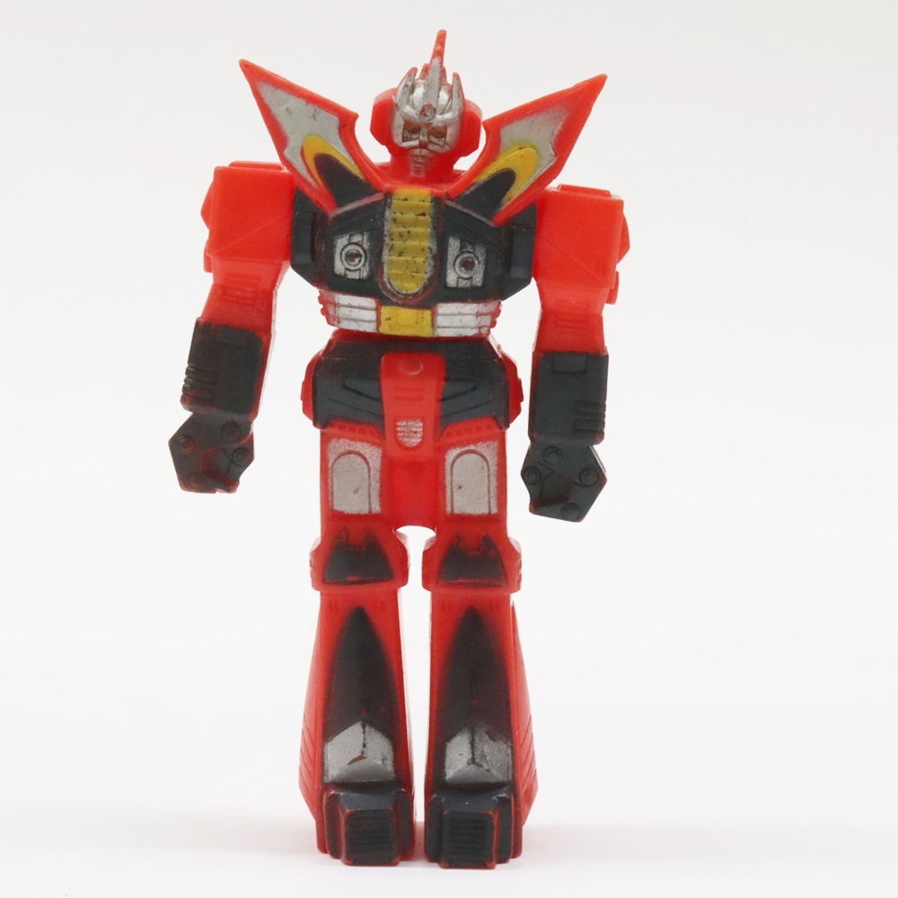 当時物 タカトク トイス 銀河旋風ブライガー ミニ ソフビ 人形 