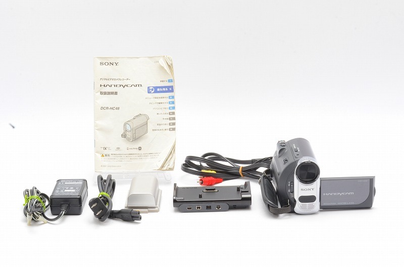 レア商品【 美品 】ソニー Sony DCR-HC48 デジタル ビデオカメラ☆通電