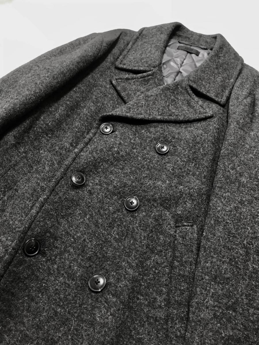 しっかりとした肉厚感 ユニクロ 中綿入り ウールブレンド Pコート ピーコート Xlサイズ グレー Xlサイズ以上 売買されたオークション情報 Yahooの商品情報をアーカイブ公開 オークファン Aucfan Com