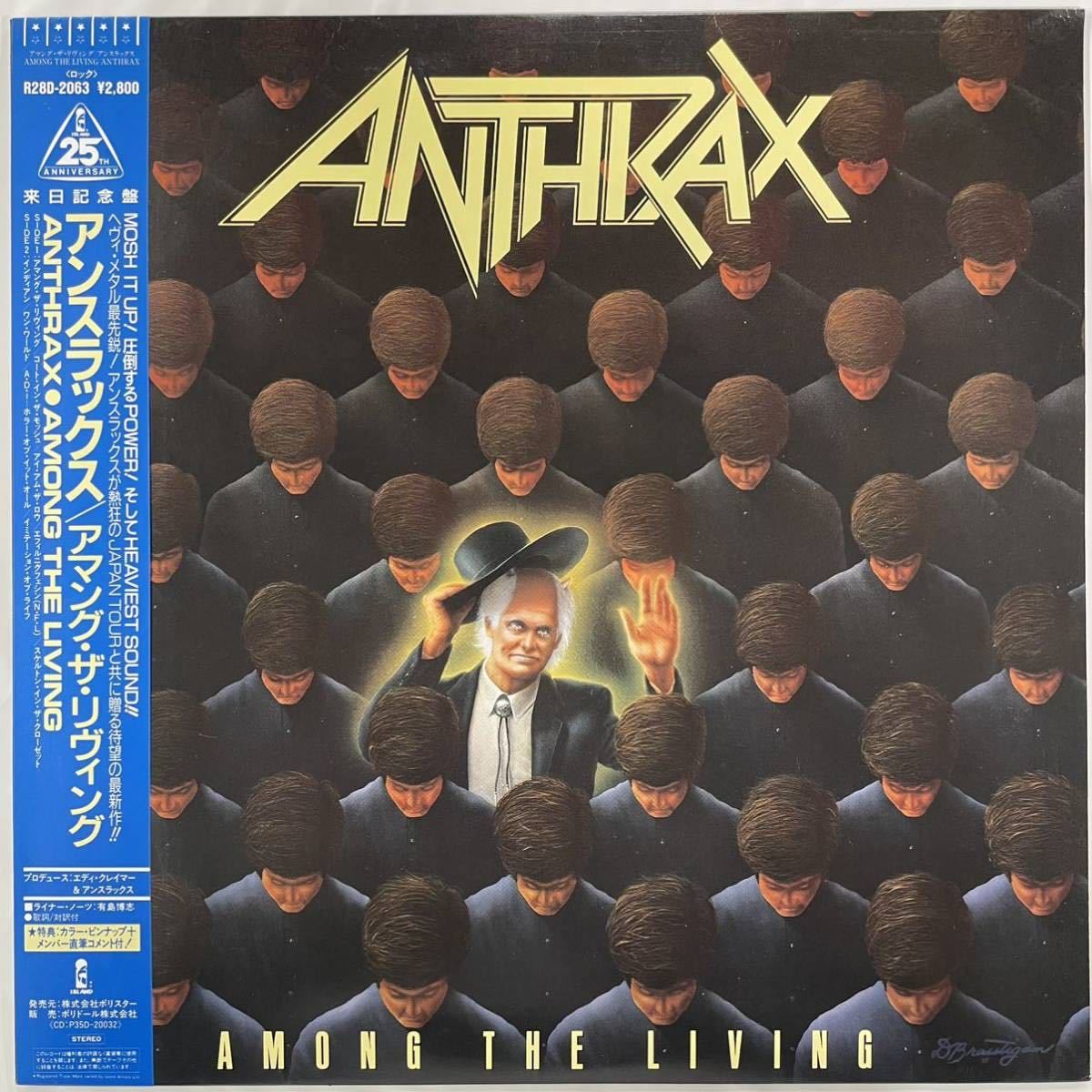LP Anthrax - Vinyl ANTHRAX | eBay Spreading Disease The Of Fistful