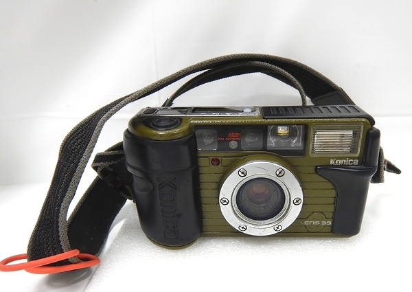 Konica/コニカ 現場監督 LENS 35 フィルムカメラ ※部品取りや修理前提