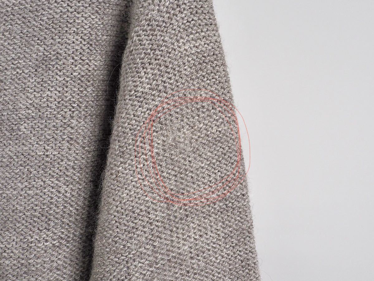 des AD1998 COMME &frasl; | シャツ AD1998 COMME des GARCONS HOMME ロールネック ニットセーター グレー フリーサイズ アーカイヴ オールド ギャルソン Archive 90s
