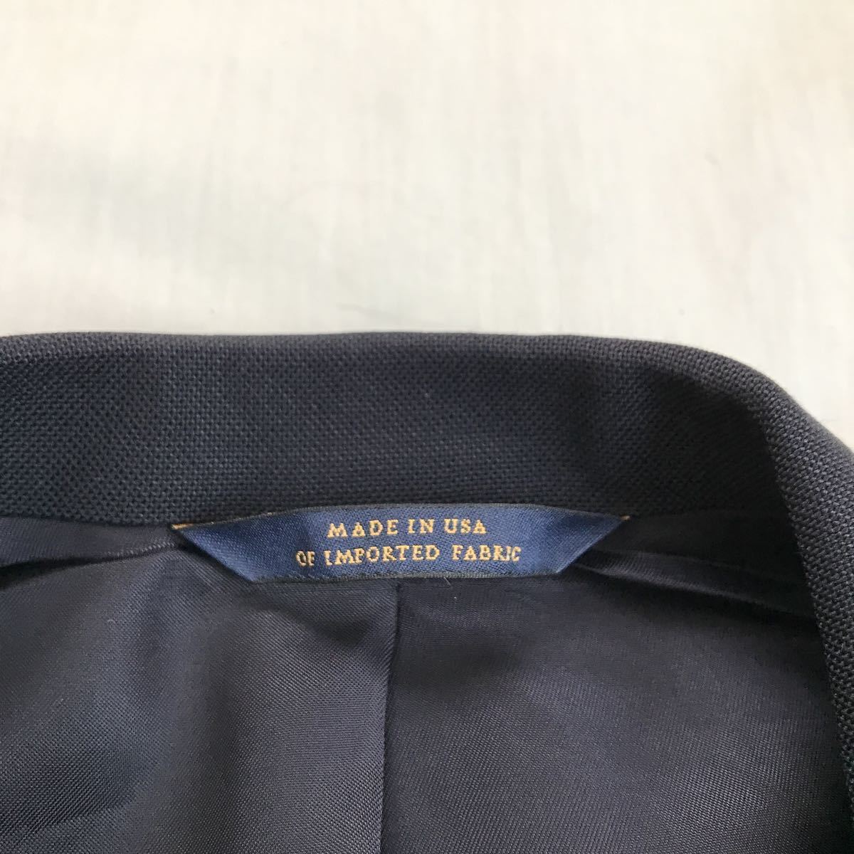 希少◎Brooks brothers 紺ブレザー アメリカ製 OWN MAKE (オウンメイク 