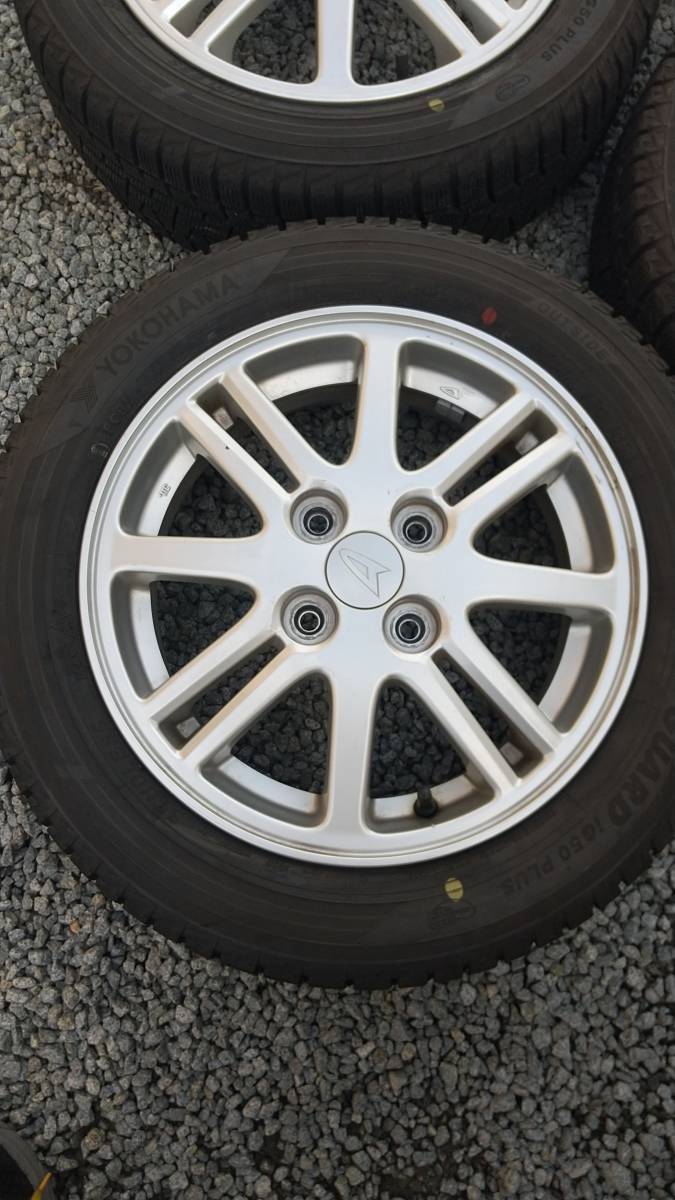 溝あり ダイハツ純正アルミホイール 14×4.5J+45 4H P100 Y IG50プラス