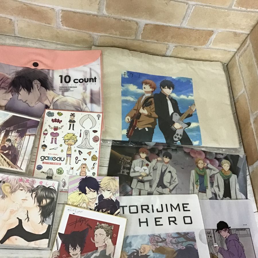 現状】 BLグッズ まとめ売り ギヴン 世界一初恋 10count ひとりじめ  