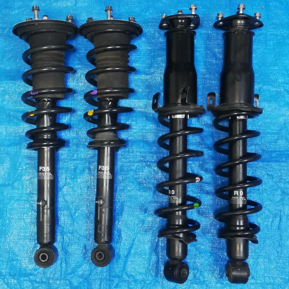 LEXUS SC430 レクサス UZZ40 純正ショックアブソーバー 中古48510