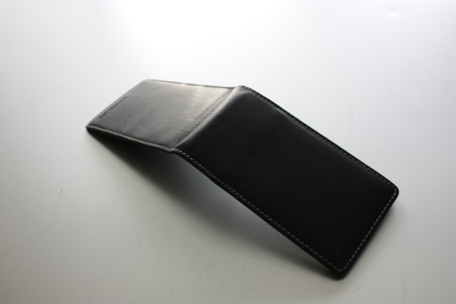 MONTBLANC】モンブラン メモ帳 皮革 黒 レザー モンブラン ブラック 0