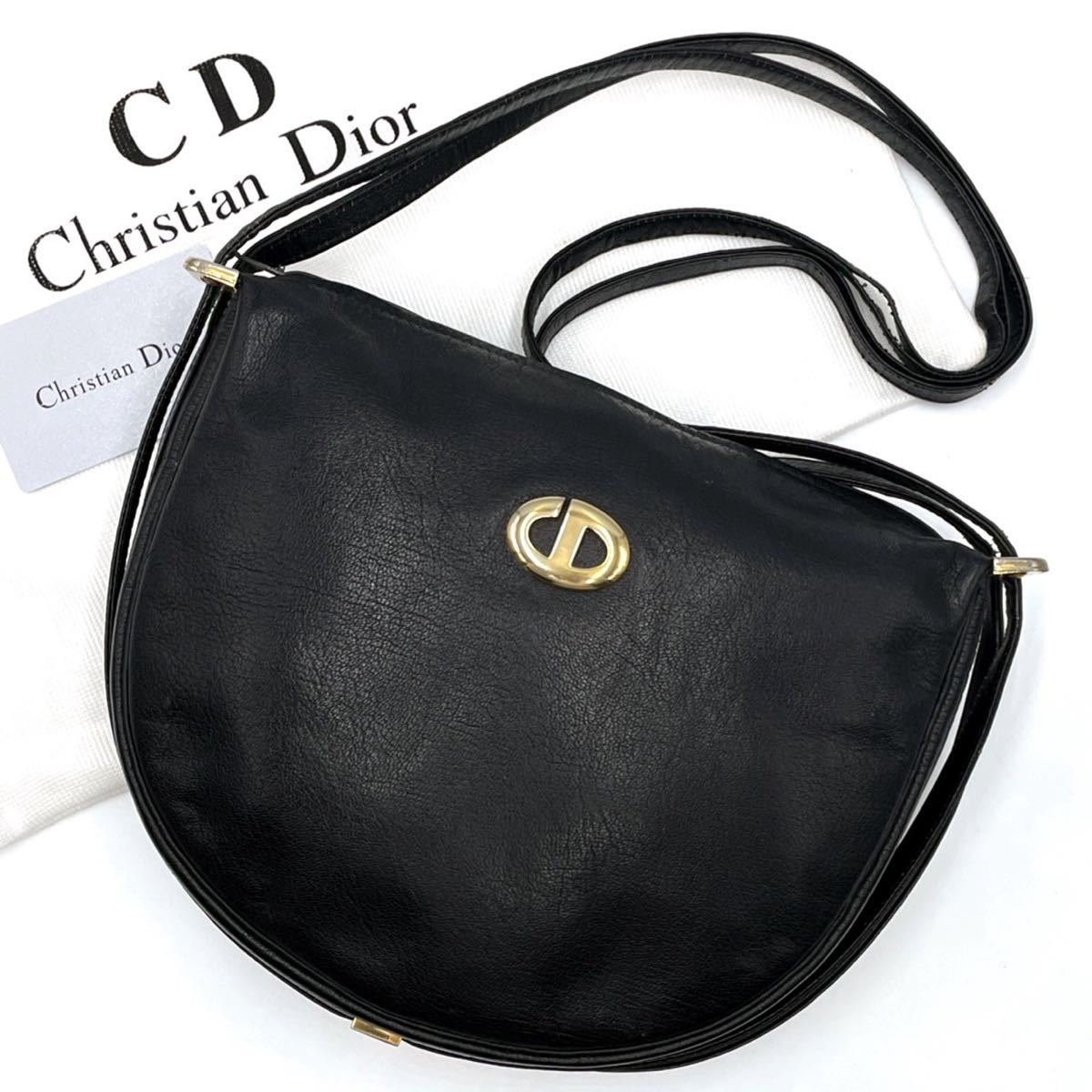 1円～ 美品 高級 Christian Dior クリスチャンディオール CDロゴ 