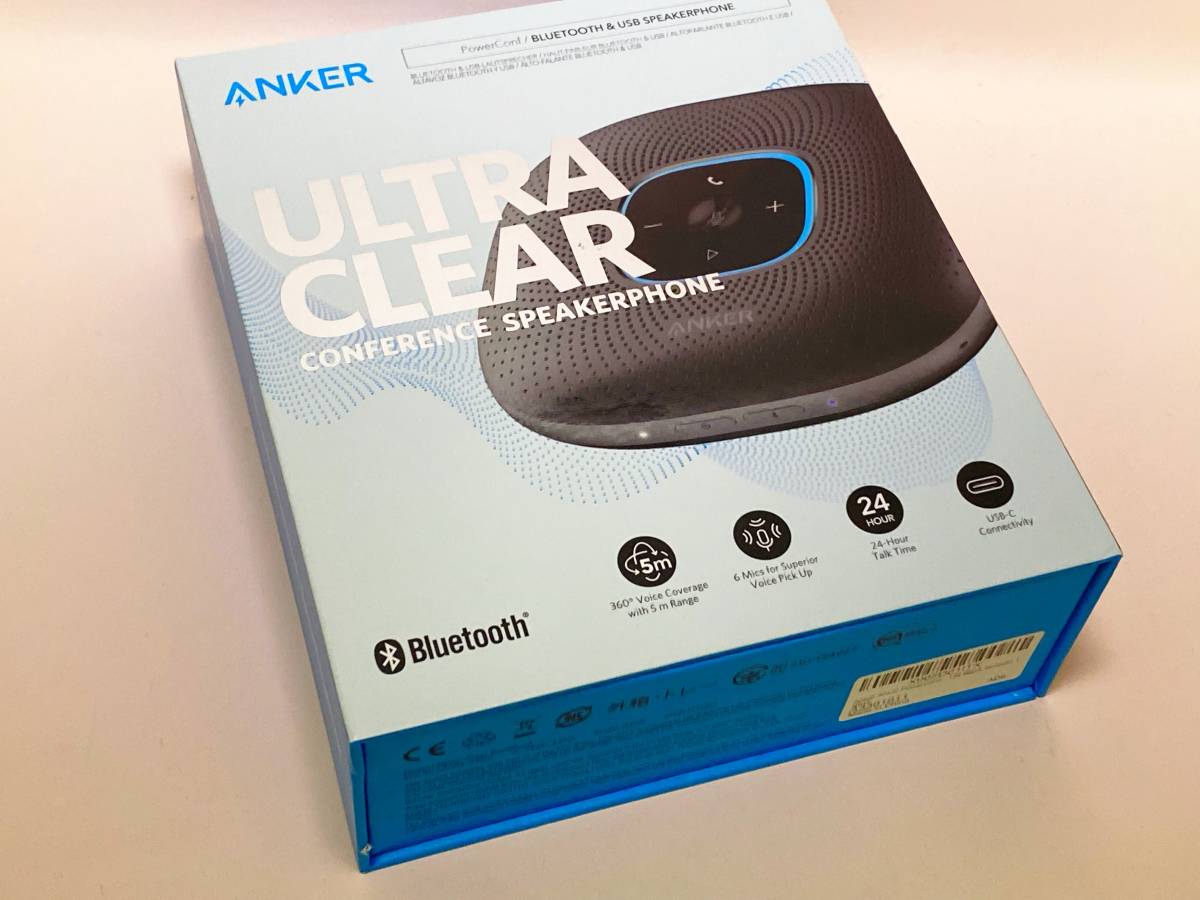 ANKER ULTRA CLEAR ポータブル会議スピーカー 【公式通販】