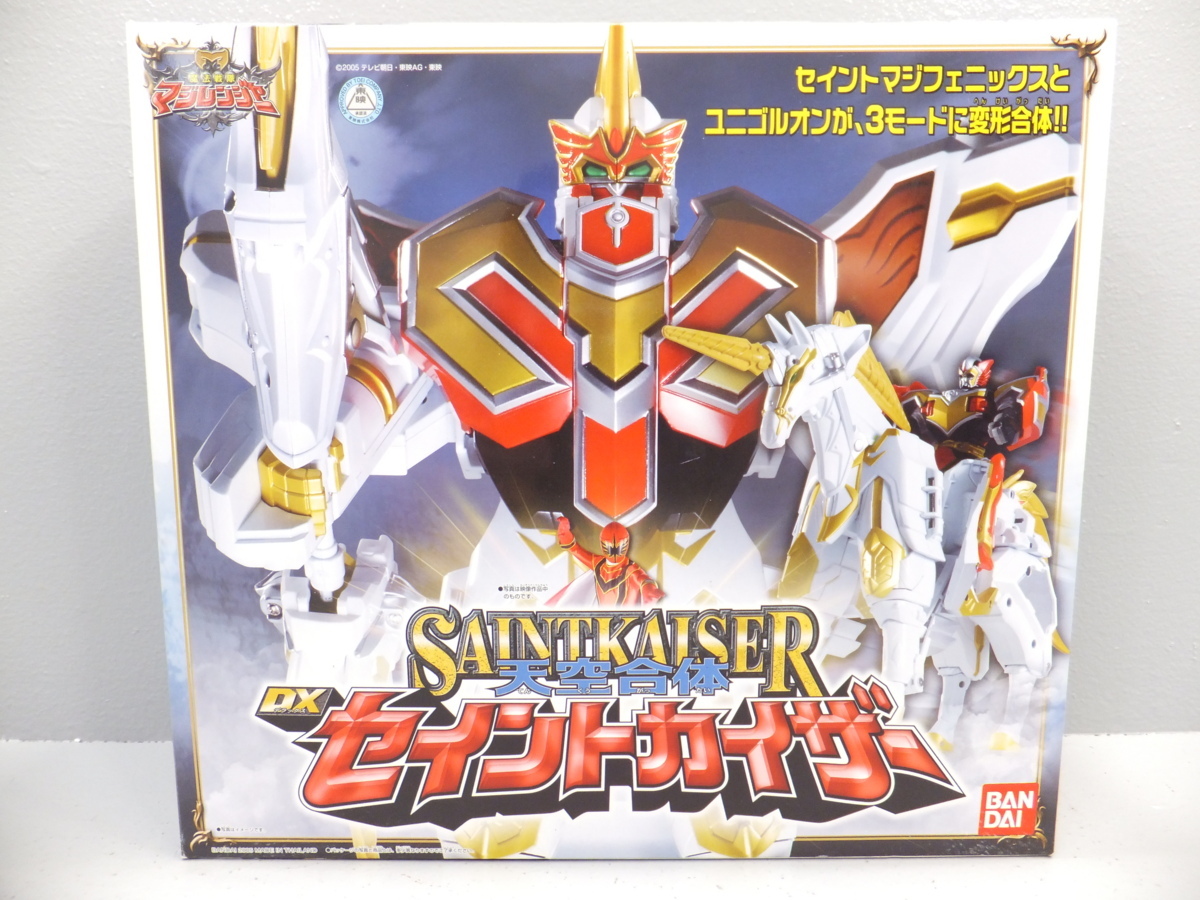☆現状品 魔法戦隊マジレンジャー 天空合体DXセイントカイザー 同梱  