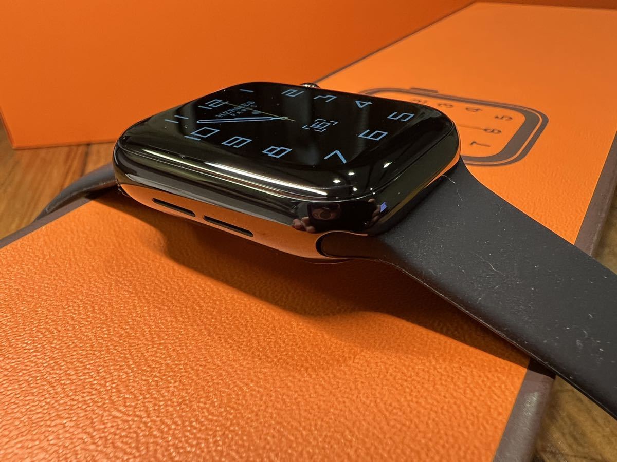 ☆即決 美品 Apple Watch series6 HERMES 40mm ブラック アップル 