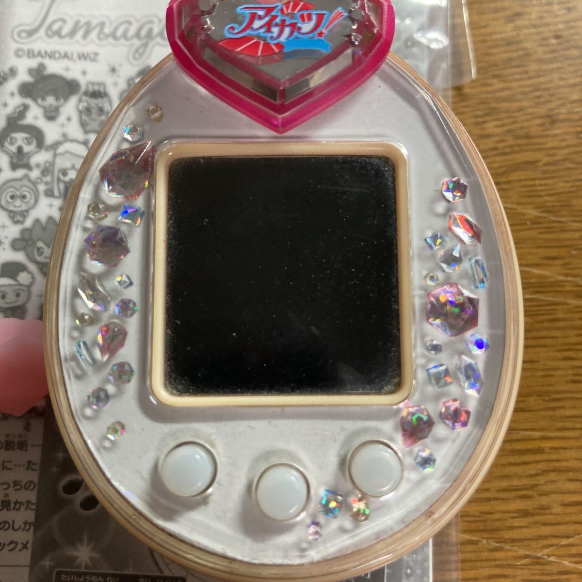 たまごっちピースホワイト Love&Melody アイカツ 説明書 動作確認済み