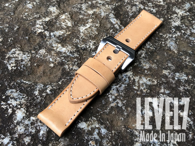 販売業者 【ラグ幅24MM】パネライスタイル/Panerai style ナチュラル