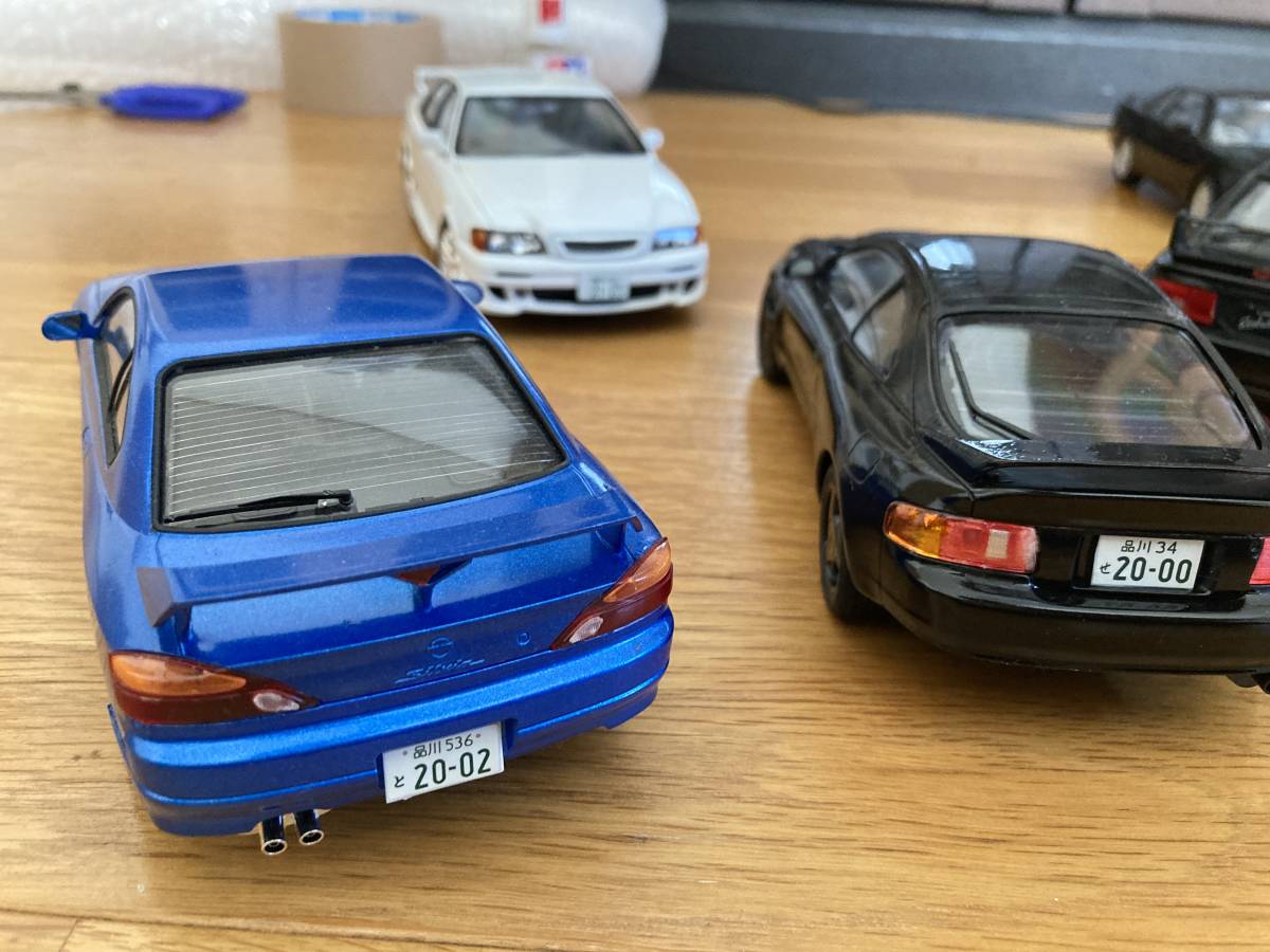 1/24 プラモデル 完成品 チェイサー ランサーエボリューション セリカ 