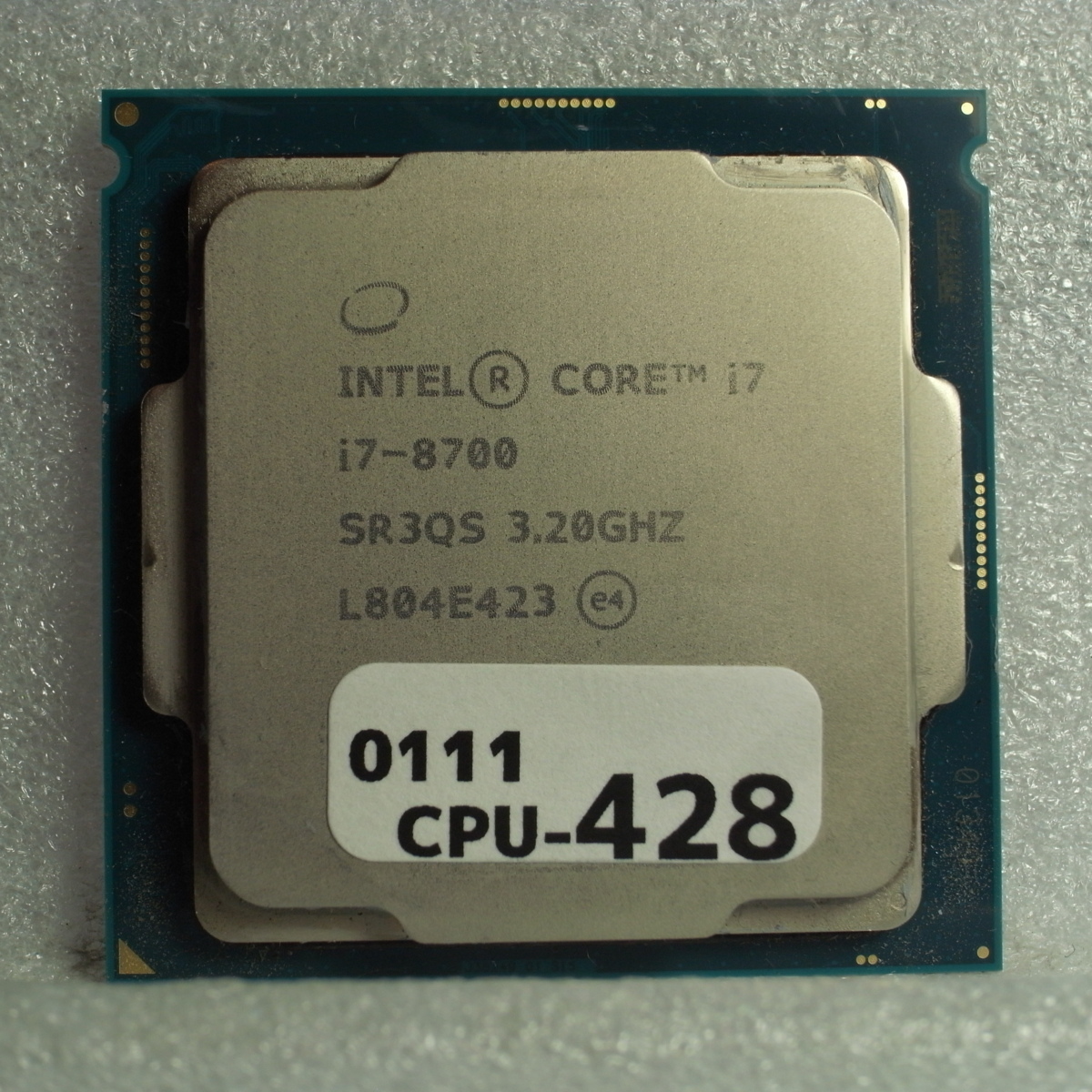 Intel Core i7-8700 稼動品 【公式通販】