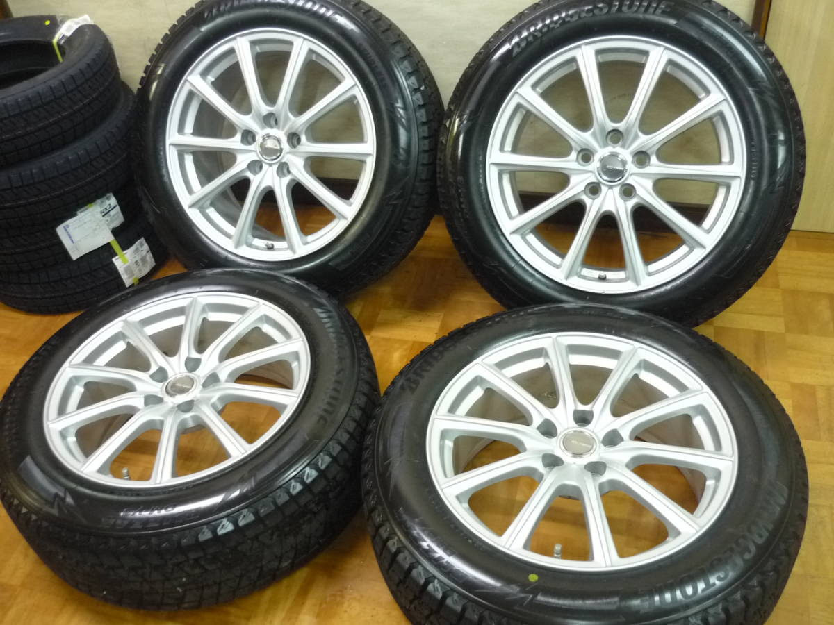 ブリヂストン最新DM-V3♪バリ溝225/60R18ハリアーRAV4レクサスNXトヨタ車専用サイズ