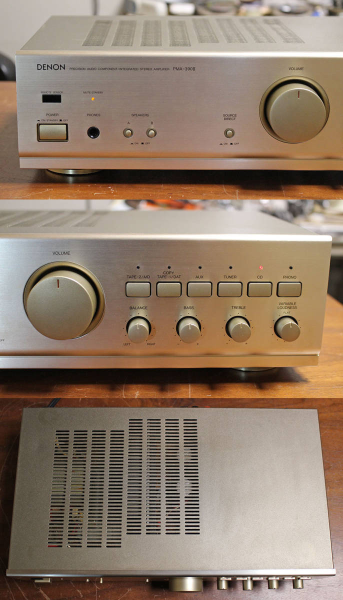 PMA-390Ⅱ デノン DENON 完動品 完動商品）DENON プリメイン アンプ