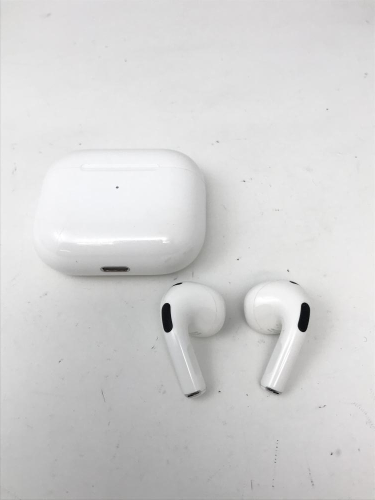 U591【美品・保証有】 AirPods 第3世代 MME73J/A /060 AirPods MME73J&frasl;A Apple イヤホン激安 Airpods 完全ワイヤレス