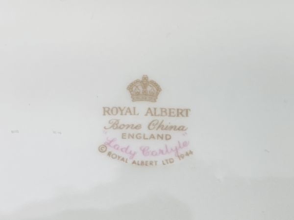ROYAL ALBERT ロイヤルアルバート Lady Carlyle レディカーライル _皿