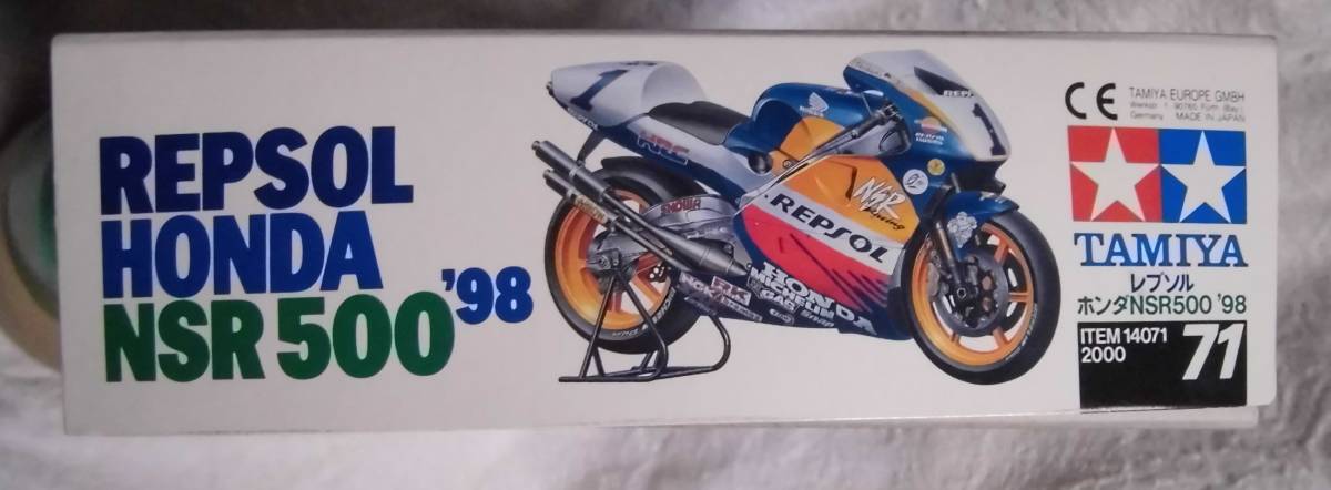 プラモデル 未組立 TAMIYA REPSOL HONDA NSR500'98 M.DOOHAN 1/12