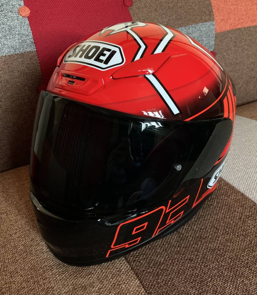 SHOEI Z7 マルケス サイズS Z-7 SHOEI ショウエイ サイズL ブラック 
