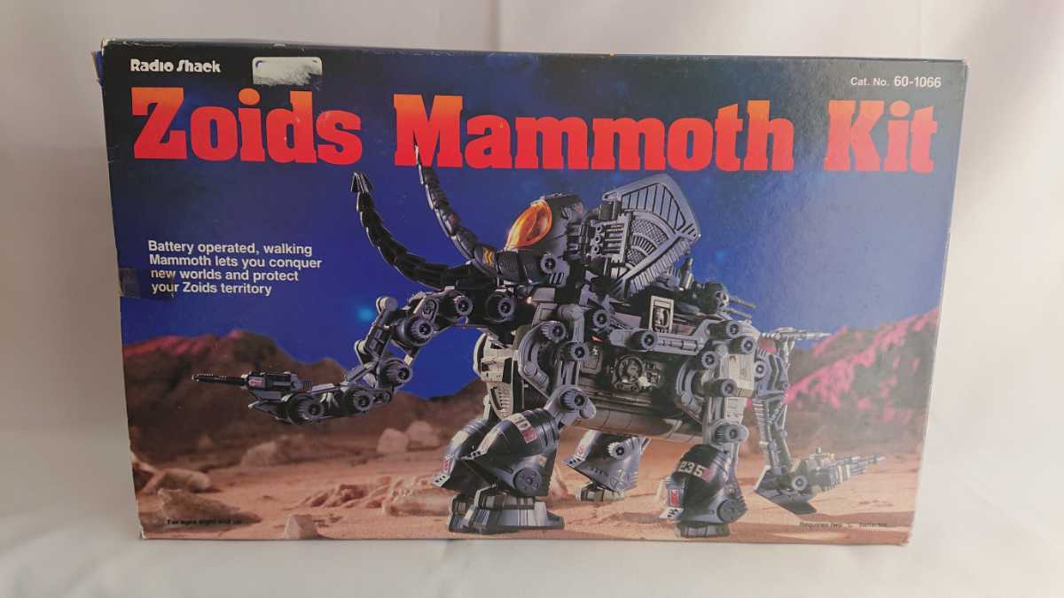 トミーゾイド 米国向け マンモス マンモス 復刻版 ZOIDS 未組立品TOMY