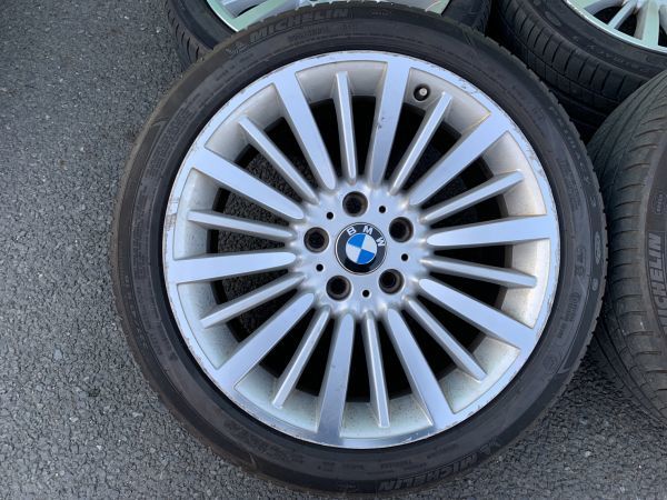 中古☆BMW 4シリーズ 純正ホイールとタイヤ4本SET☆18インチ 8J +34 