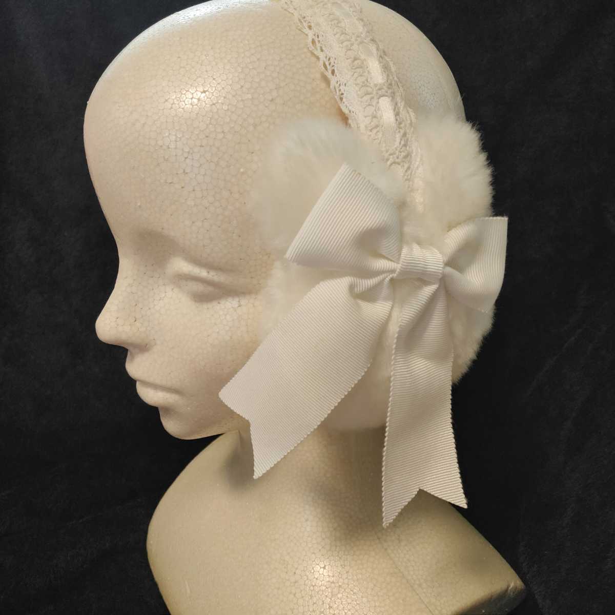 ベイビー BABY, THE STARS SHINE BRIGHT イヤーマフ 白 貴重 格安